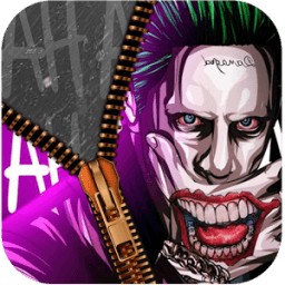 Joker Zipper Lock screen иконка