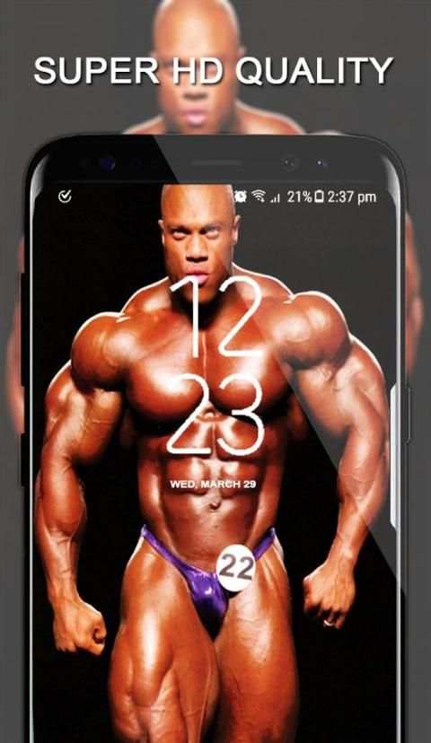 Bodybuilding Fitness Gym Workout Wallpaper 3 تصوير الشاشة