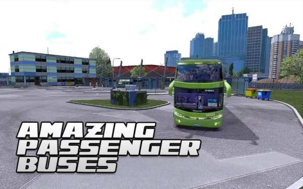 Tourist Bus Parking Transport Coach Driving Sim 3D screenshot 4