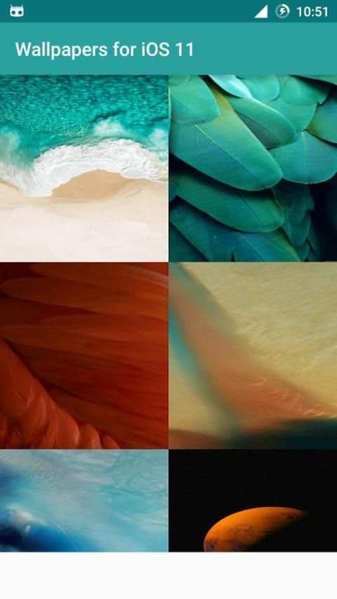 Wallpapers iOS 11 Full HD скриншот 7