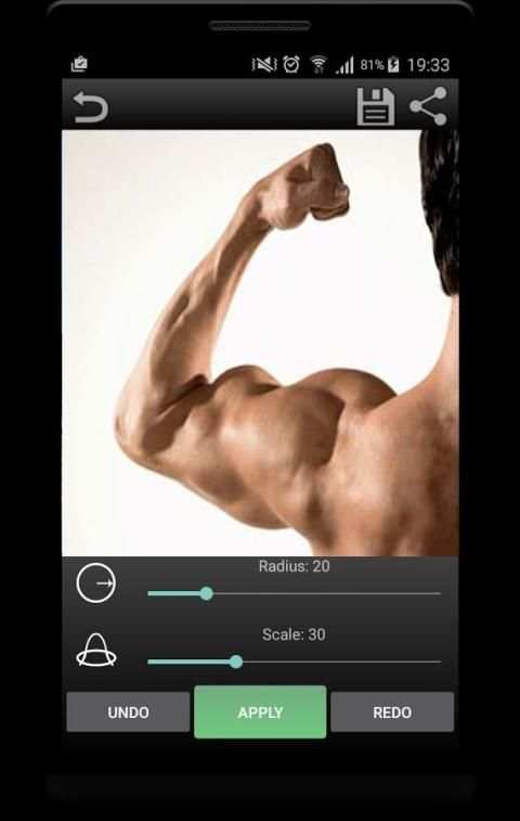 Muscle Editor - Bodybuilding स्क्रीनशॉट 1