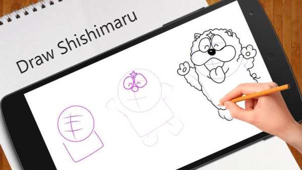 Learn To Draw Ninja Hattori screenshot 1