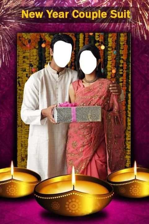 New Year Couple Photo Suit:Traditional Photo Suit 4 تصوير الشاشة