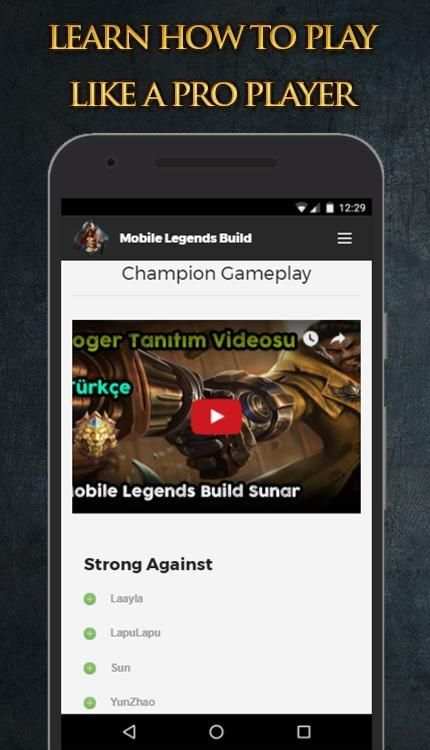 Ml Build is a guide for Mobile Legends:Bang bang скриншот 2