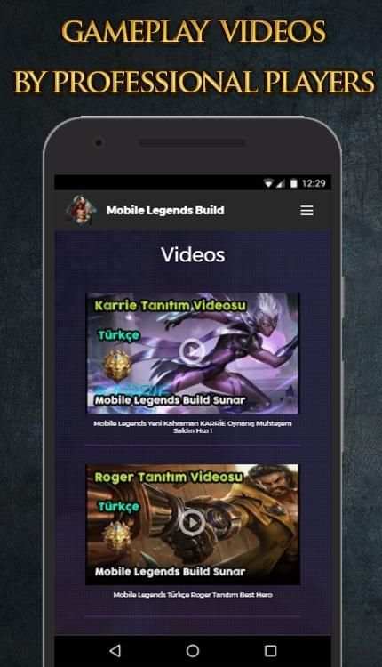 Ml Build is a guide for Mobile Legends:Bang bang скриншот 1