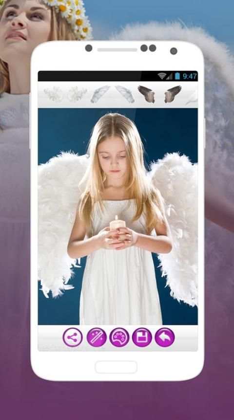 Angel Wings Effect Photo Editor screenshot 4