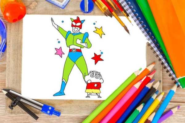 coloring game for Shinchan screenshot 5