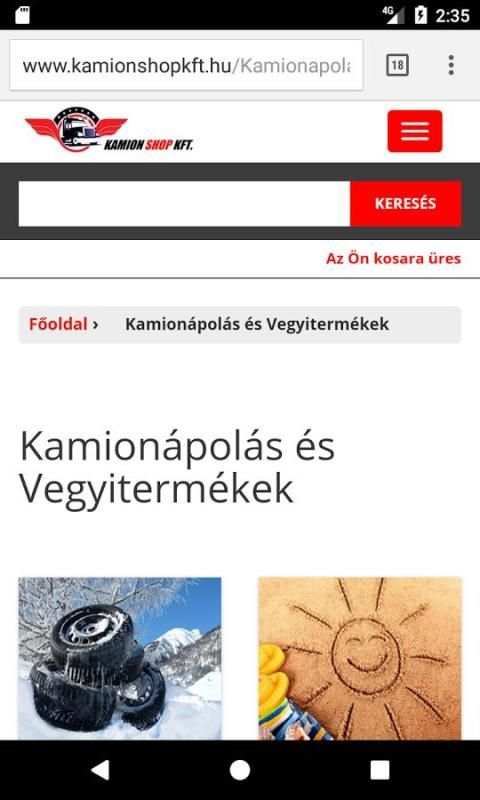 Kamion Shop Kft. screenshot 3