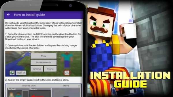 Skins Hello Neighbor for Minecraft screenshot 1