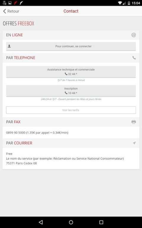 Face to Free (Assistance Free) screenshot 1