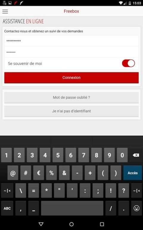 Face to Free (Assistance Free) screenshot 5