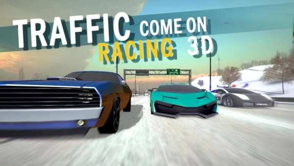 Traffic Racing 3D скриншот 4