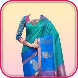 Women Saree Photo Suit