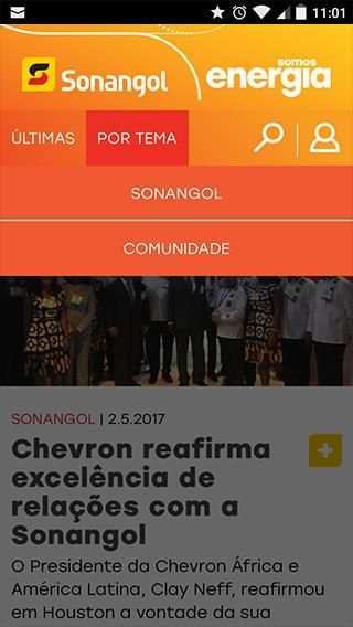 Sonangol Somos Energia screenshot 3