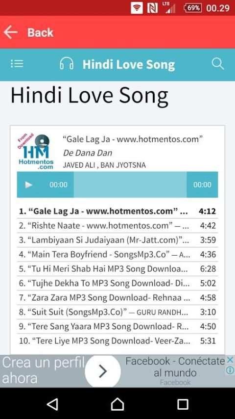 Hindi Love Song screenshot 1