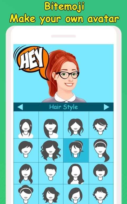 Bitemoji Yourself Emoji screenshot 2