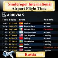 Simferopol Airport Flight Time on 9Apps