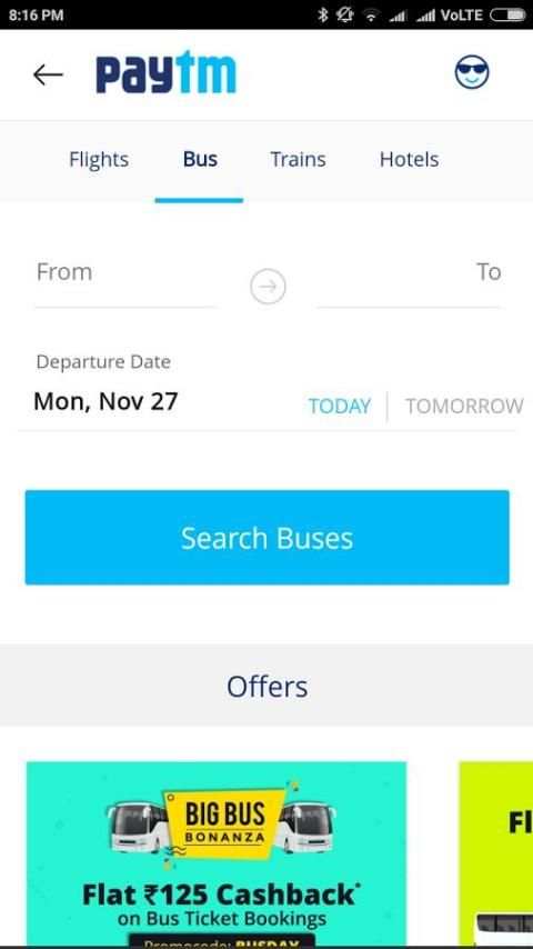 Bus Ticket booking ( All in one ) 1 تصوير الشاشة