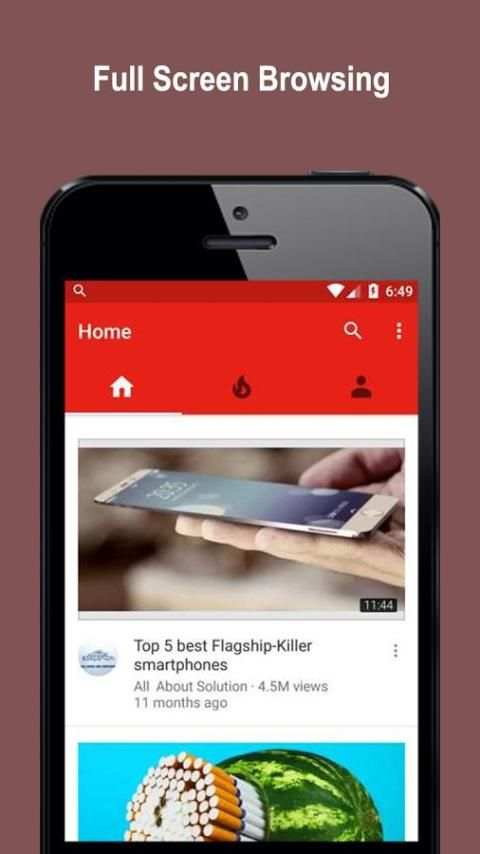 Web Browser скриншот 1