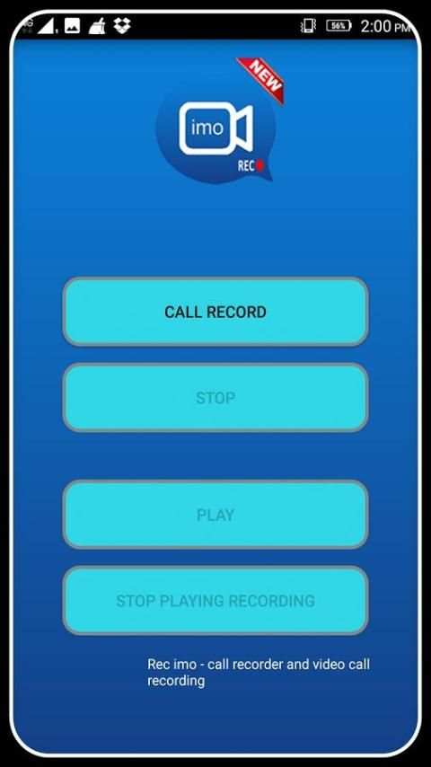 Rec imo - call recorder and video call recording screenshot 1