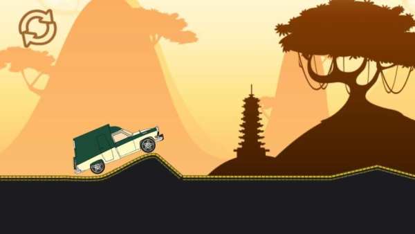 Easy Car Simulator 2d : Funny Games screenshot 5