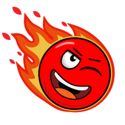 Red Ball Inflamed أيقونة