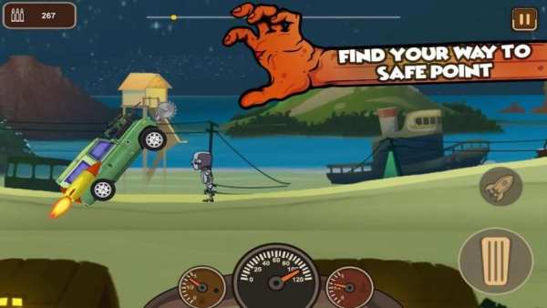 Zombie Killer Car Racing 3D screenshot 4