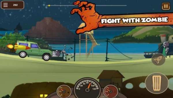 Zombie Killer Car Racing 3D screenshot 2
