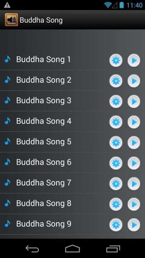 Buddha Song and Ringtone скриншот 2