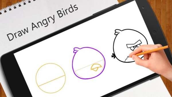 Learn To Draw Angry Birds скриншот 3