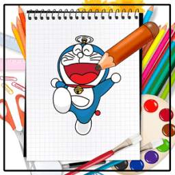 How to draw Doraemon 1.0
