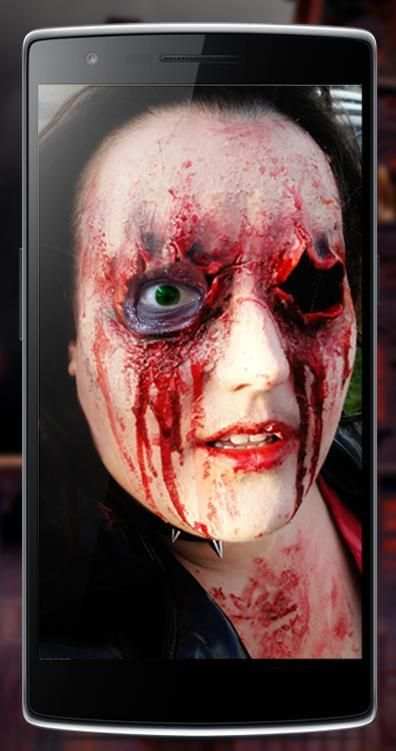 Zombie Face Makeup 5 تصوير الشاشة
