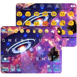 UFO Keyboard Theme - Emoji Keyboard