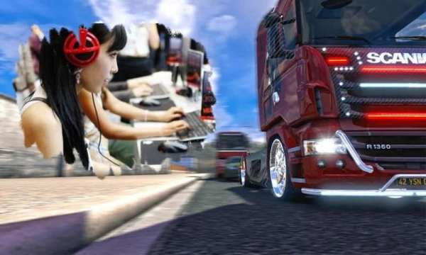 Frame Truck Euro Photo Editor 2 تصوير الشاشة