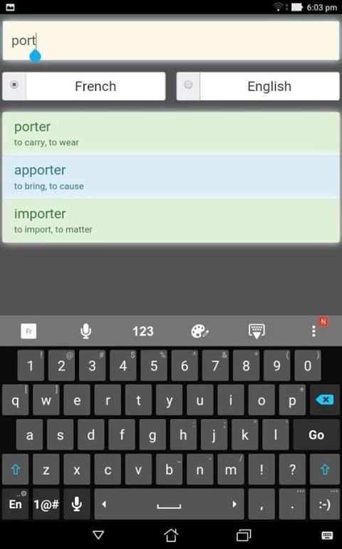 100 French Verbs Lite screenshot 2