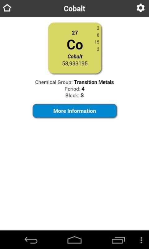 Periodic Table 4 تصوير الشاشة