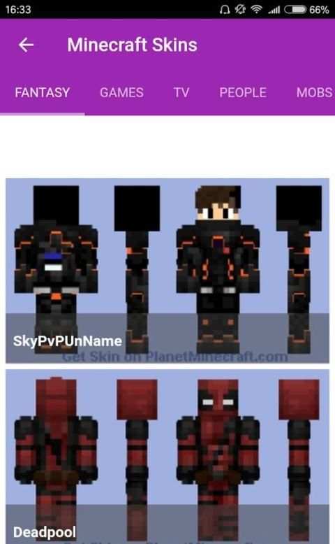 Skins for Minecraft PE screenshot 4