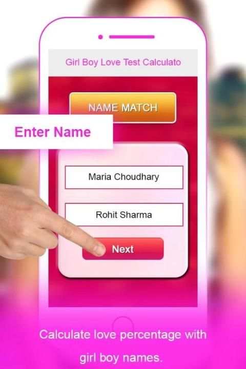Girl Boy Love Test Calculator 4 تصوير الشاشة