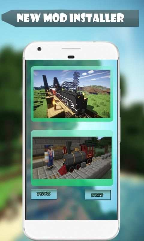Mod Train for MCPE 4 تصوير الشاشة