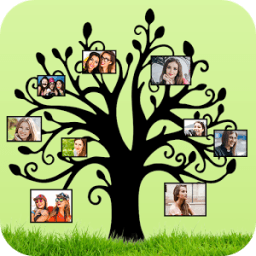 ikon Tree Collage : Photo Collage Editor