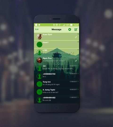 iMessage Phone 8 Plus скриншот 7