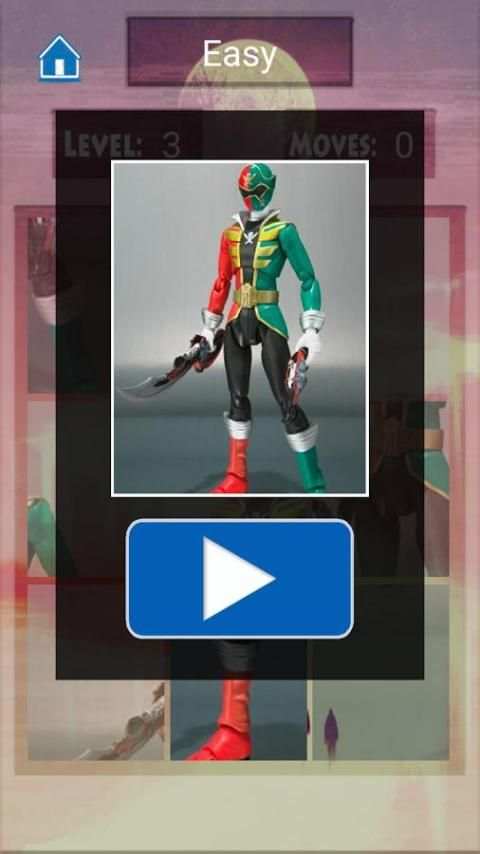 Rangers VS Samurai Rangers Games screenshot 5
