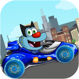 Oggy Car Racing Game иконка