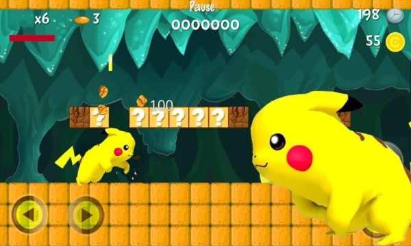 Pikachu Run Dash скриншот 4