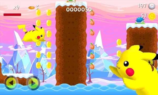 Pikachu Run Dash скриншот 1