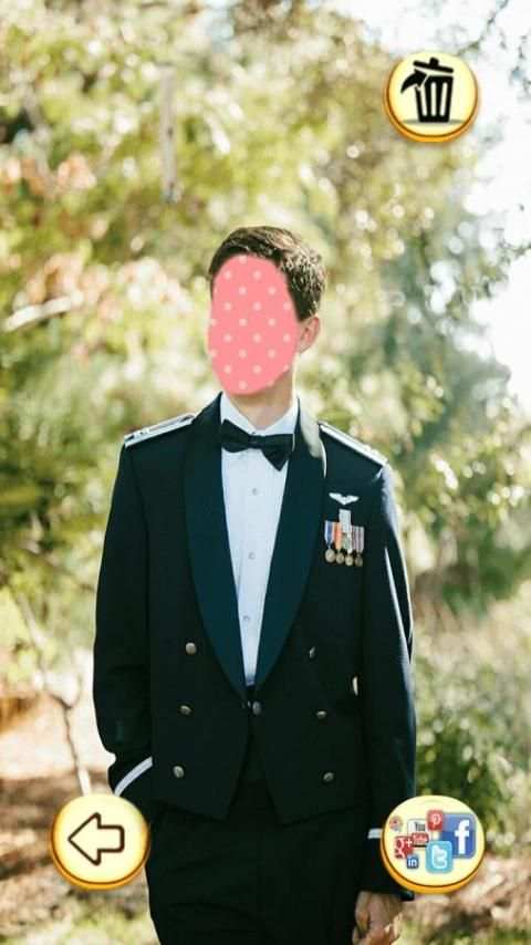 Photo Editor - Military Man screenshot 1