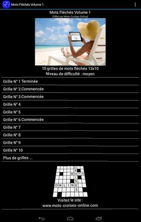 Mots Fléchés Volume1 скриншот 10