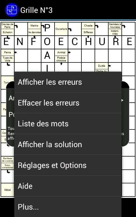Mots Fléchés Volume1 скриншот 12