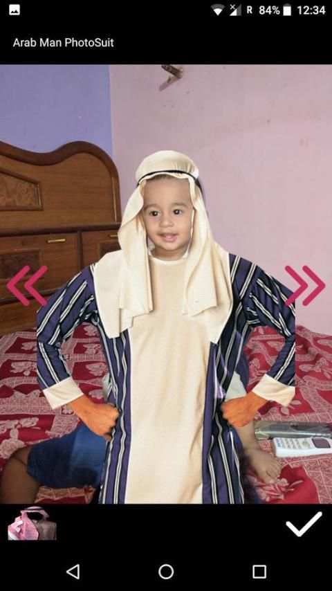 Arab Man PhotoSuit скриншот 6