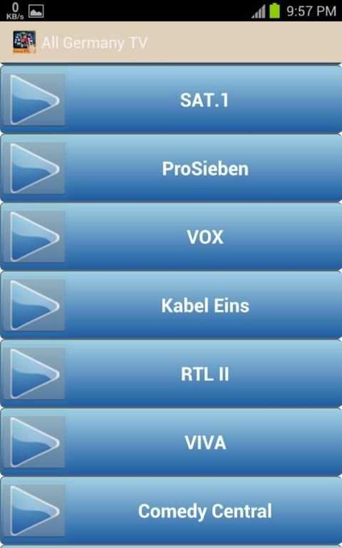All Germany TV Channel 5 تصوير الشاشة